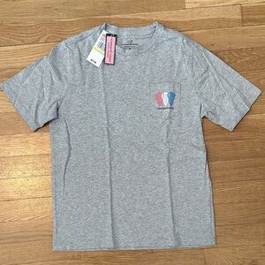 Vineyard Vines Gray Short Sleeve Tee